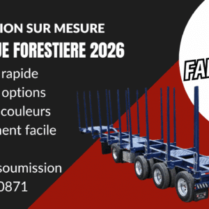 2025 FABRINORD REMORQUE À BILLOT